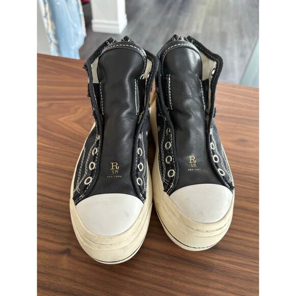 R13 Platform Slip On High Top Sneakers Size 5 - Picture 8 of 8